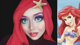 Elképesztő átalakulások: így lesz Disney-mesehős a maláj sminkmesterből