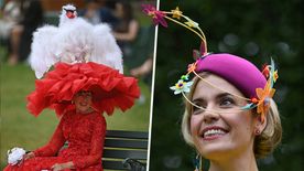 Elképesztő kalapcsodák: íme a 2021-es Ascot Derby legmenőbb darabjai - Galéria