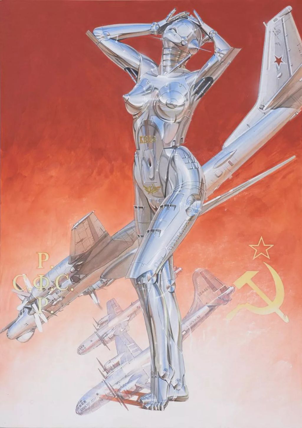 Forrás: Hajime Sorayama/sorayama.jp