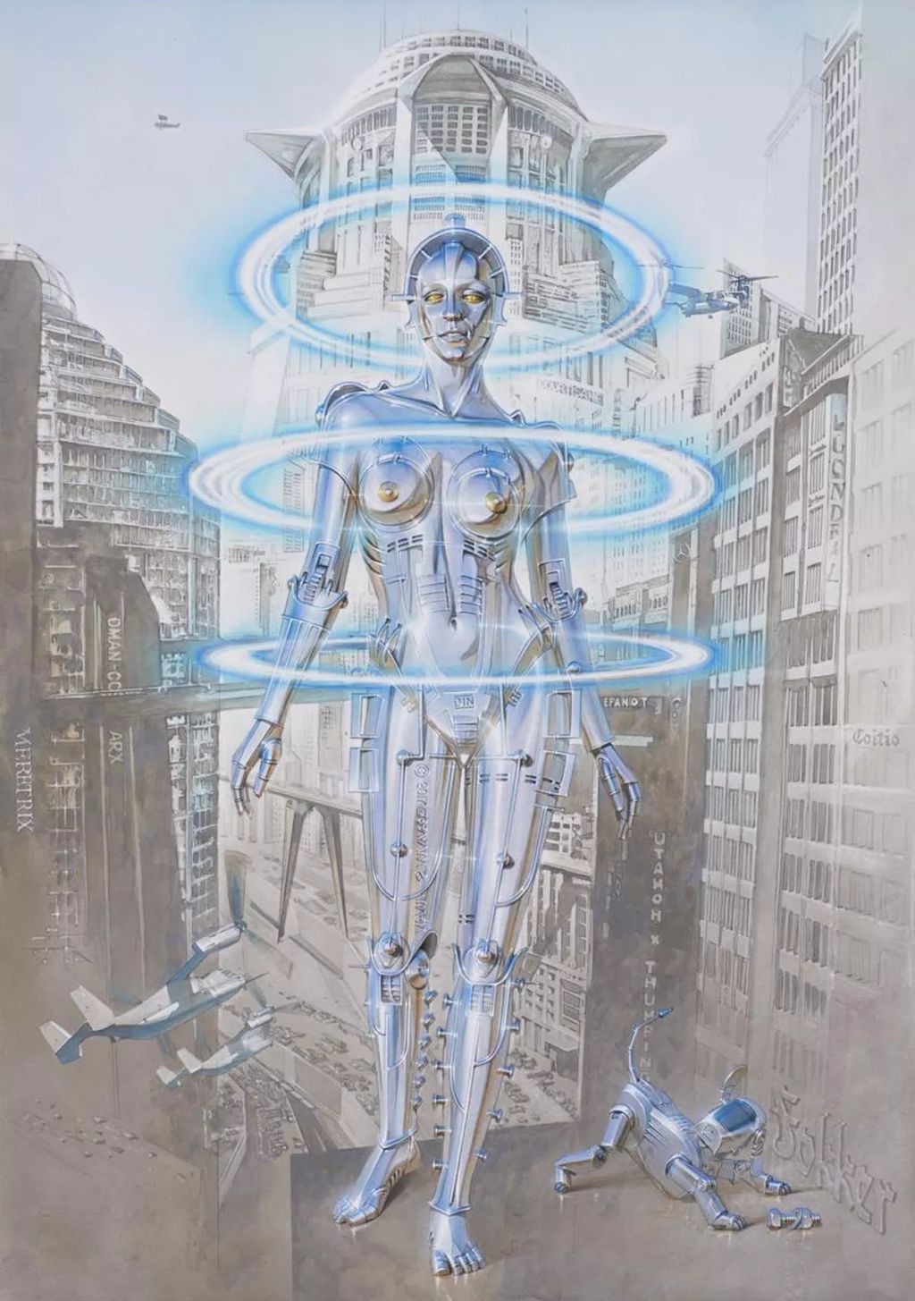 Forrás: Hajime Sorayama/sorayama.jp