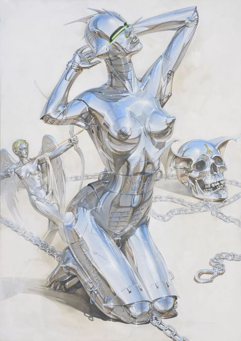 Forrás: Hajime Sorayama/sorayama.jp