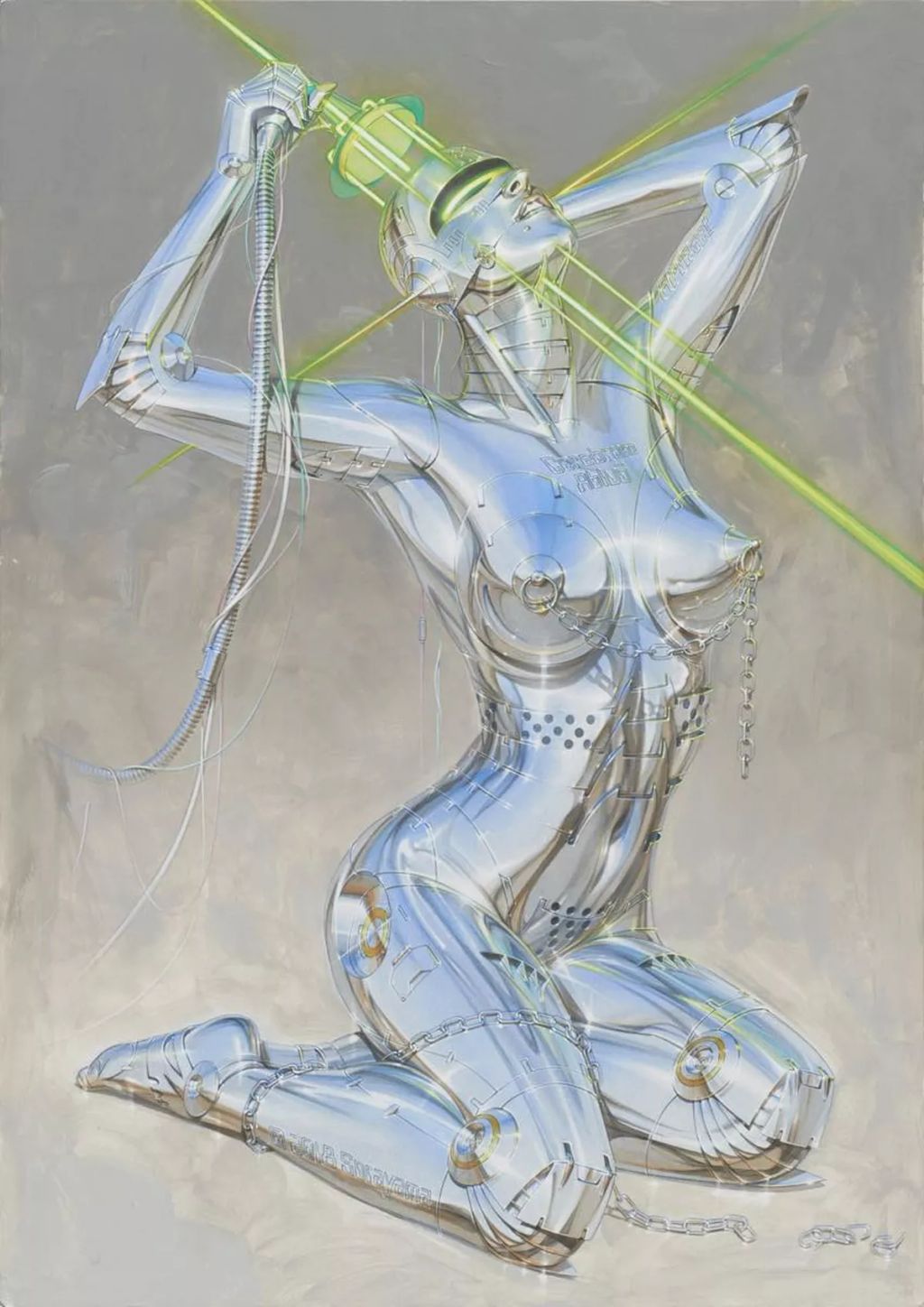 Forrás: Hajime Sorayama/sorayama.jp