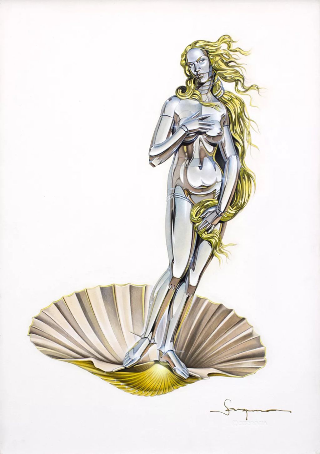 Forrás: Hajime Sorayama/sorayama.jp