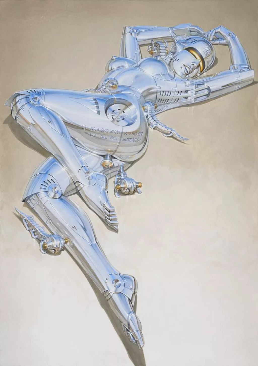 Forrás: Hajime Sorayama/sorayama.jp