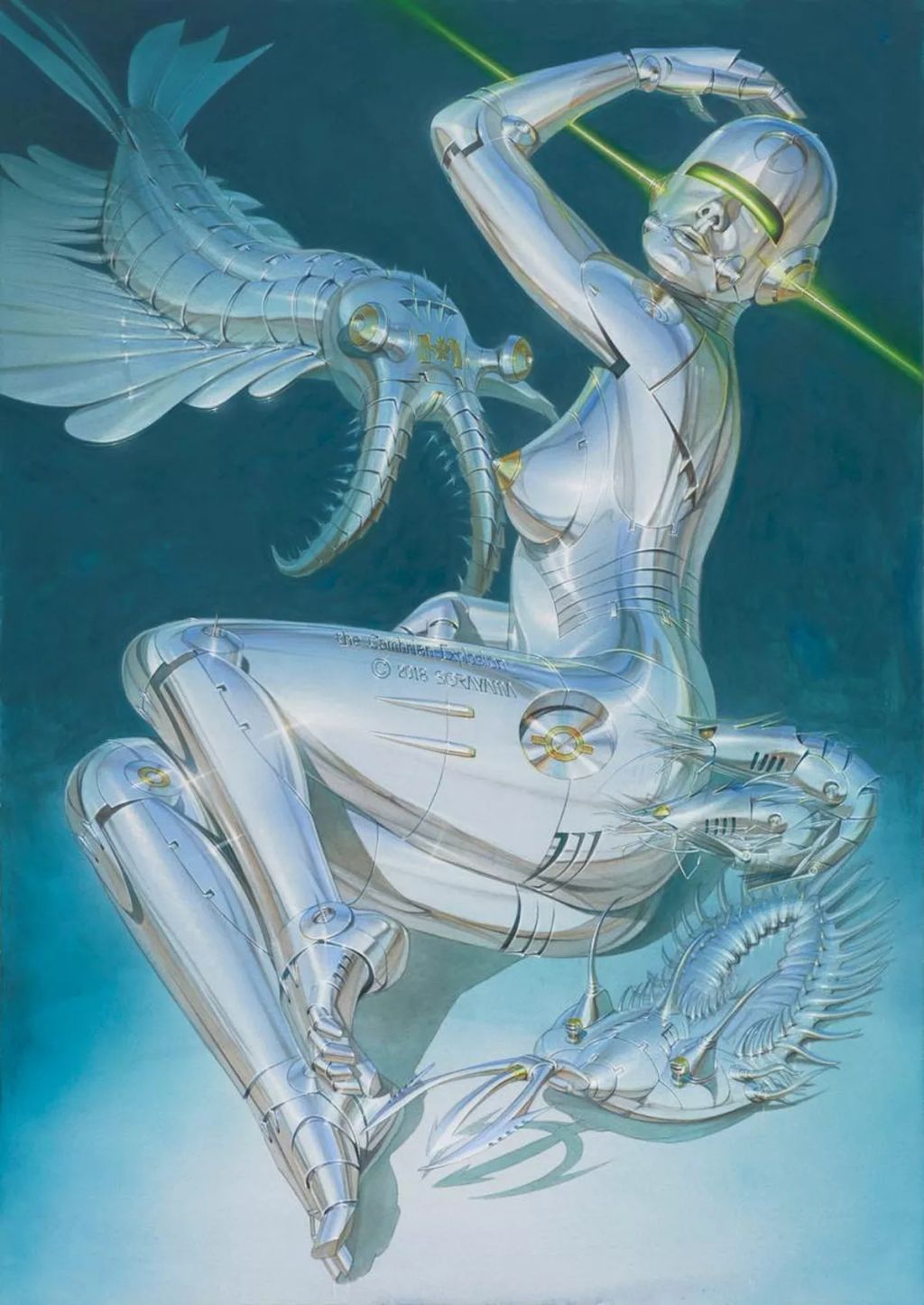 Forrás: Hajime Sorayama/sorayama.jp