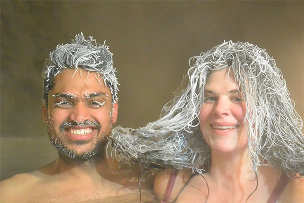 Forrás: hairfreezingcontest.com 