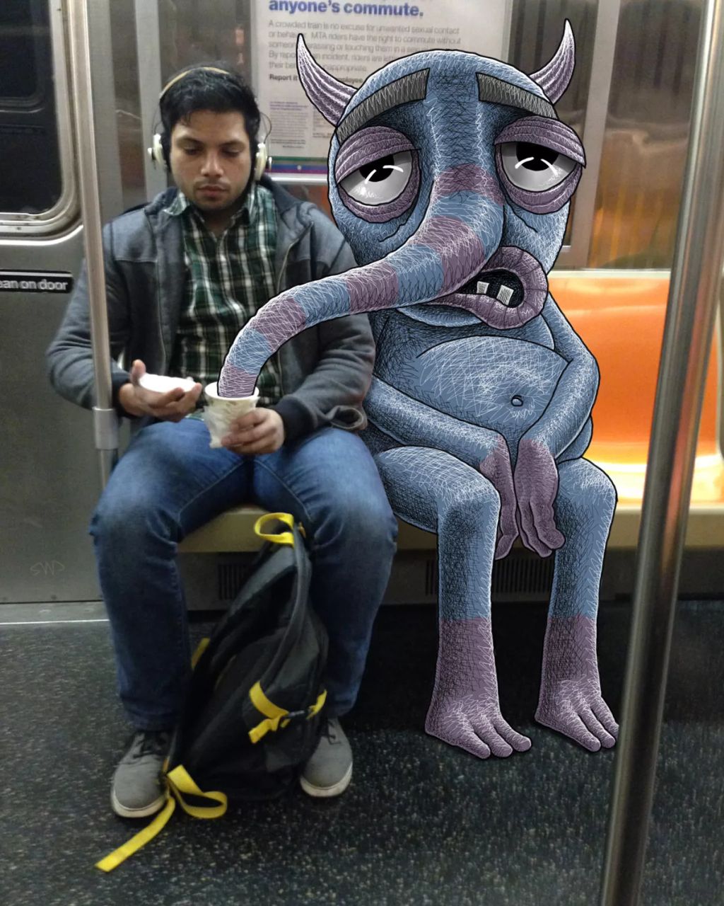 Forrás: Instagram/Subwaydoodle 