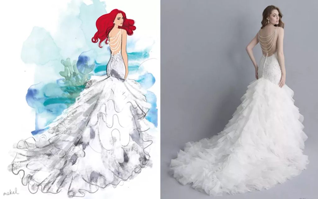 Forrás: Disney/Allure Bridals 