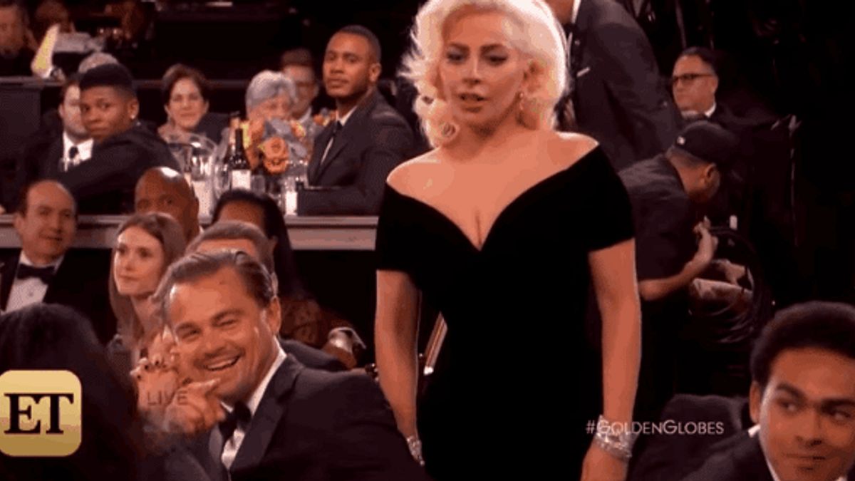 Erről beszél mindenki: így ijesztette meg Lady Gaga Leonardo DiCapriót
