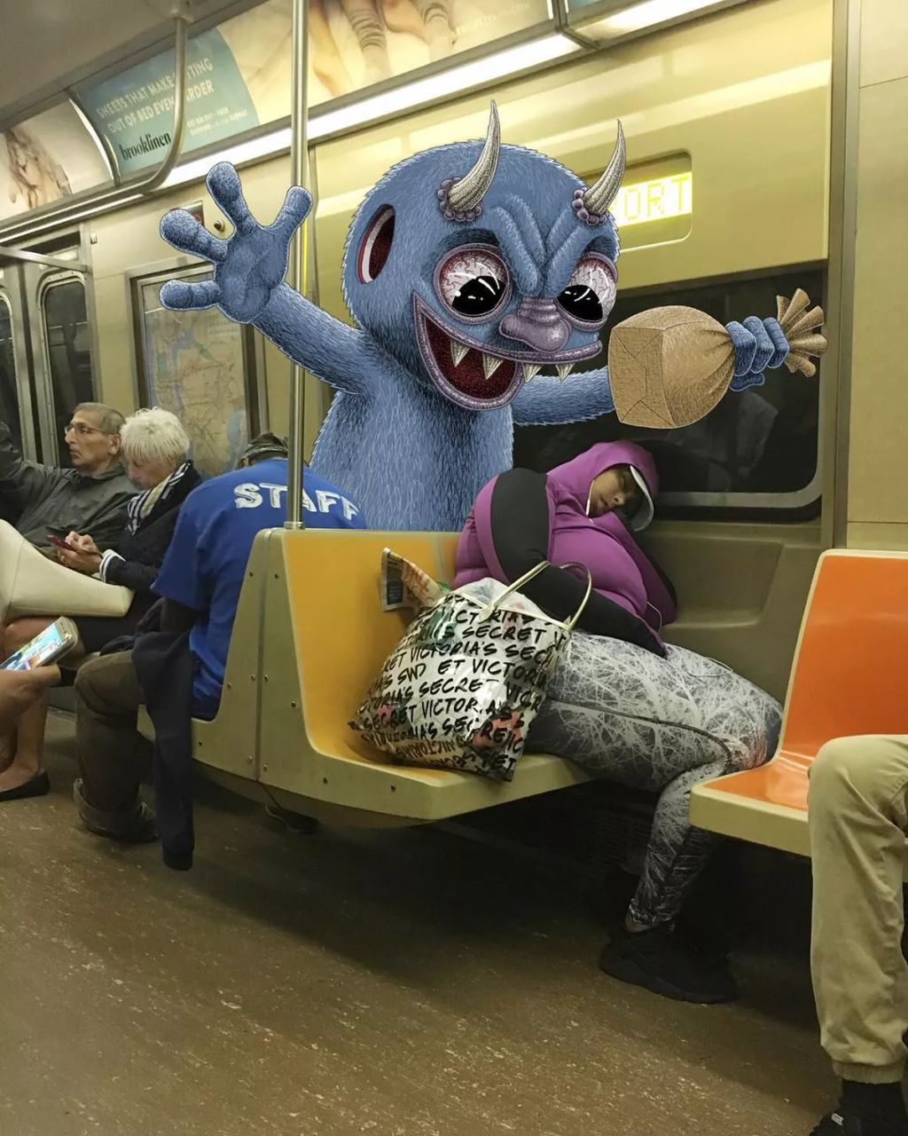 Forrás: Instagram/Subwaydoodle 