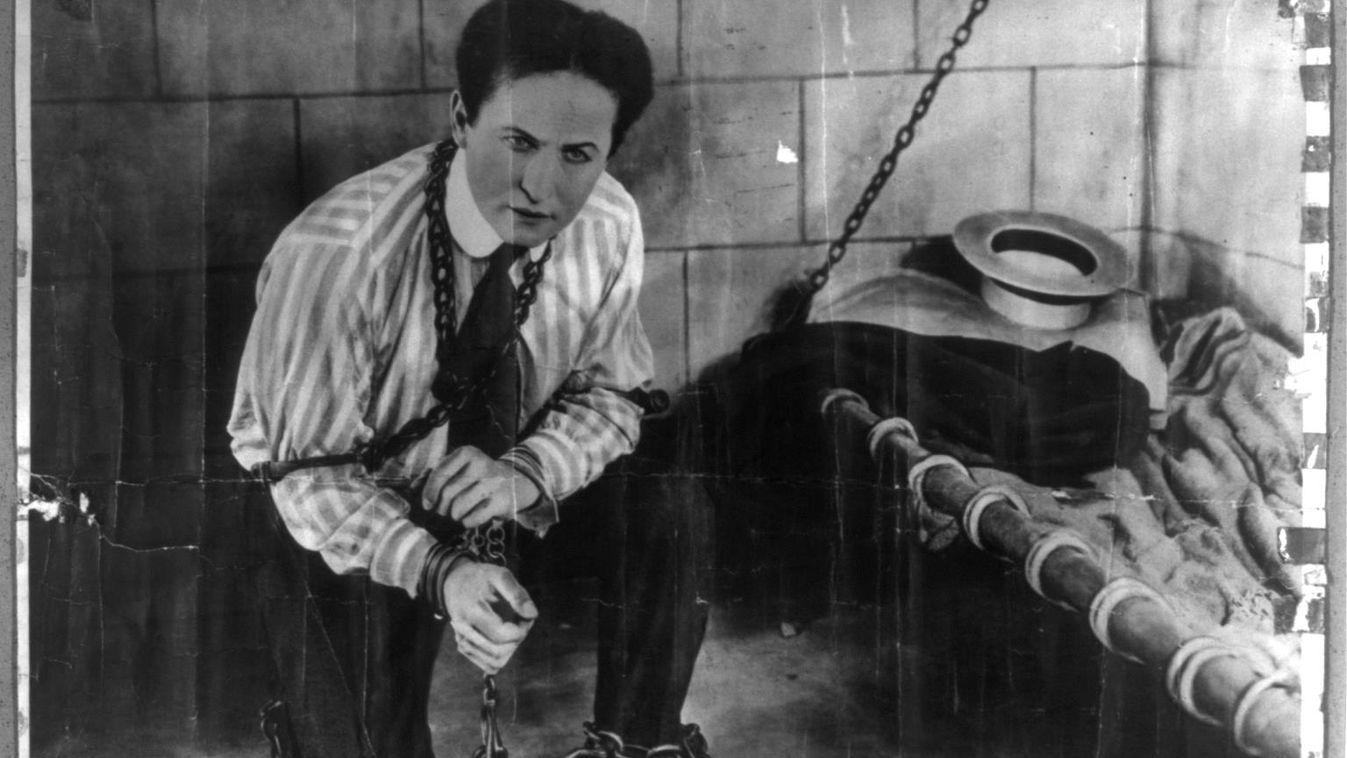 Harry Houdini a magyar származású amerikai kaszkadőr és szabadulóművész