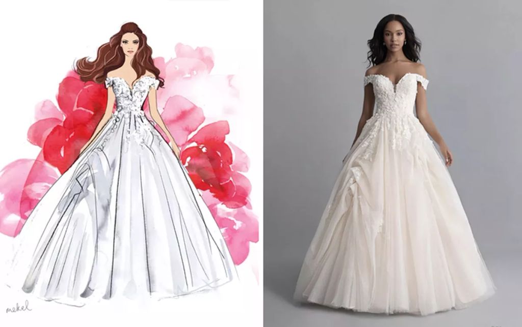 Forrás: Disney/Allure Bridals 