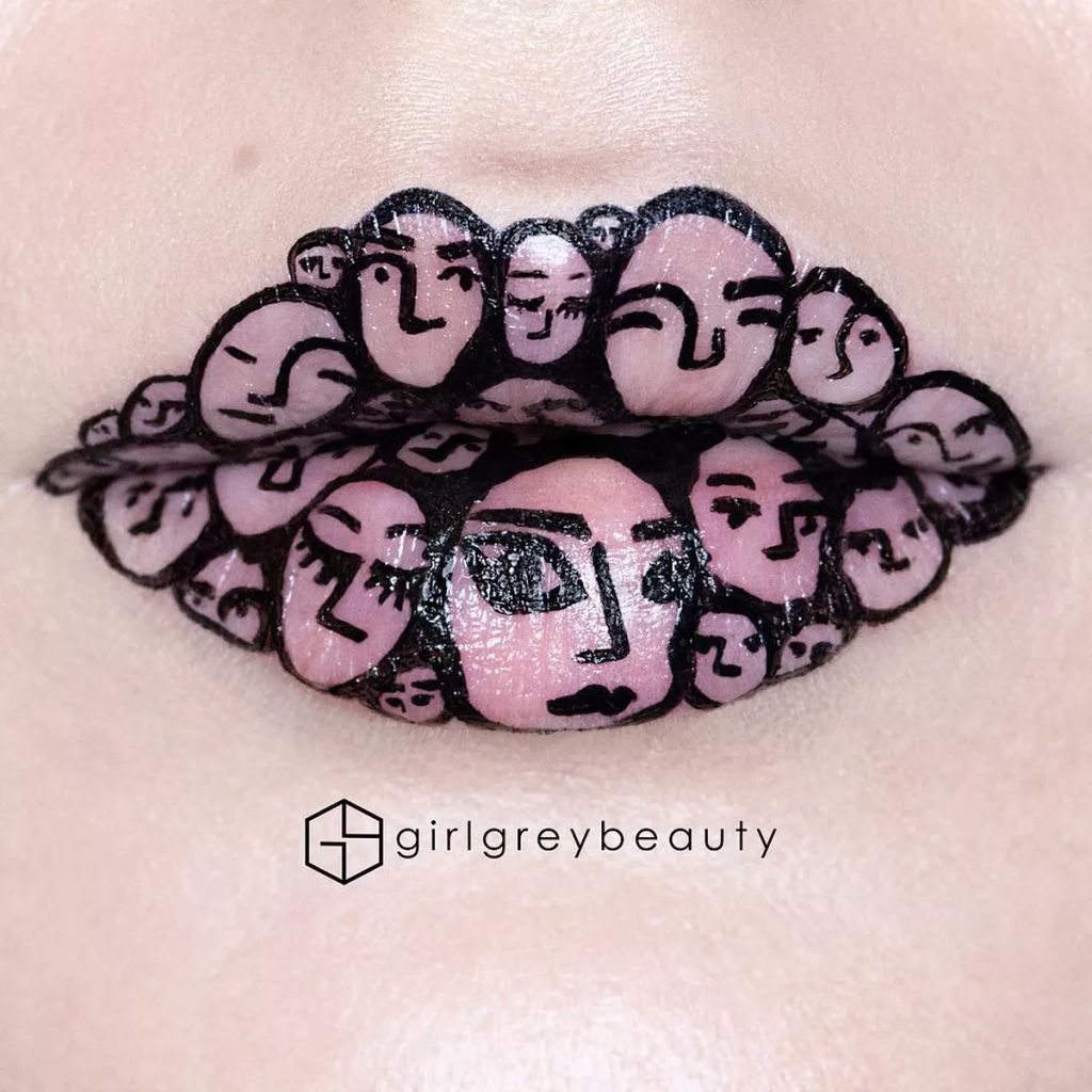 Forrás: Instagram/girlgreybeauty
