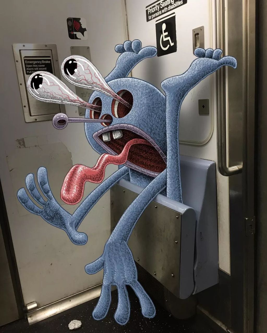Forrás: Instagram/Subwaydoodle 