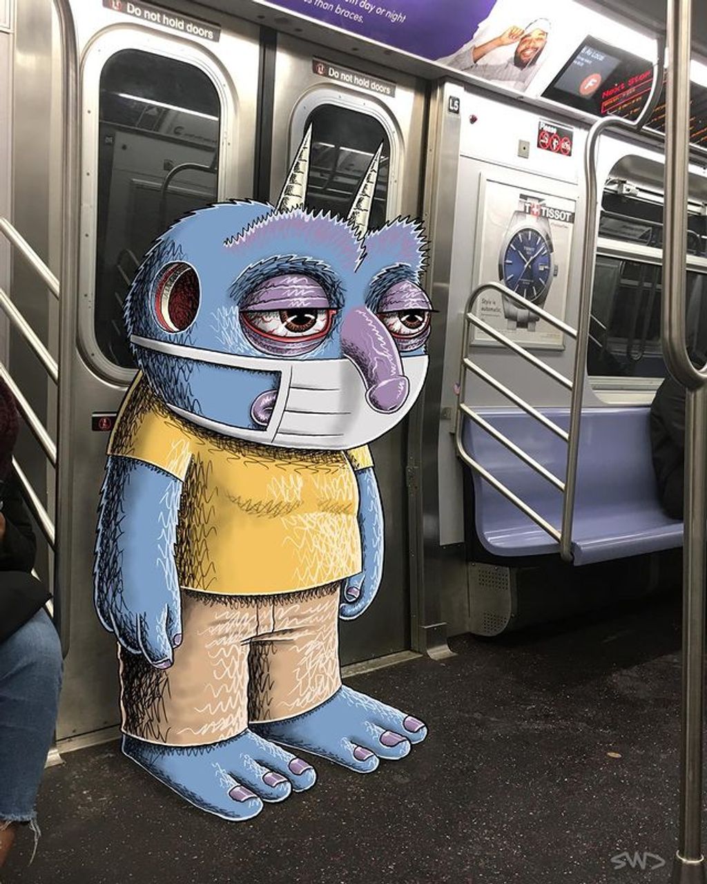 Forrás: Instagram/subwaydoodle