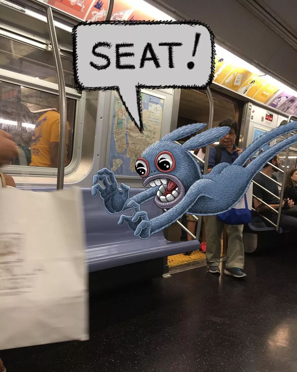 Forrás: Instagram/Subwaydoodle 