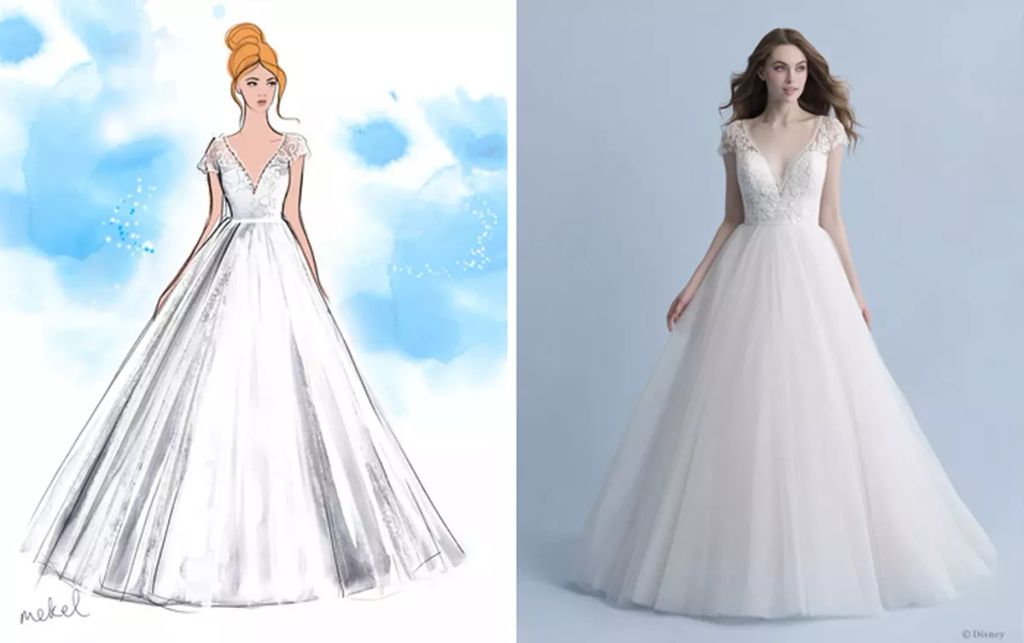Forrás: Disney/Allure Bridals 