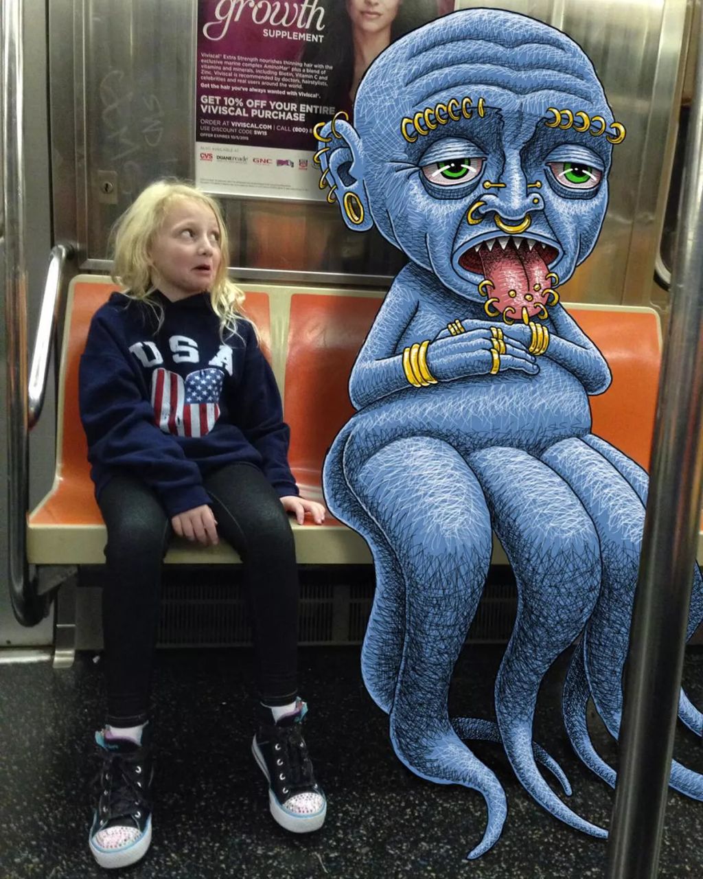 Forrás: Instagram/Subwaydoodle 