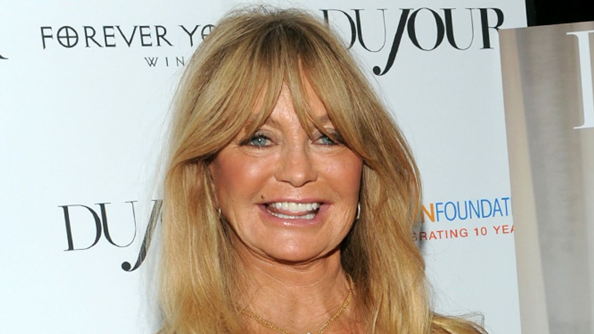 69 évesen is kirobbanó formában van Goldie Hawn - Life