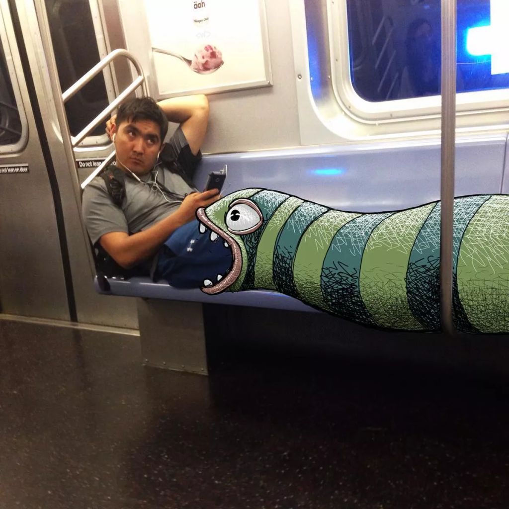 Forrás: Instagram/Subwaydoodle 