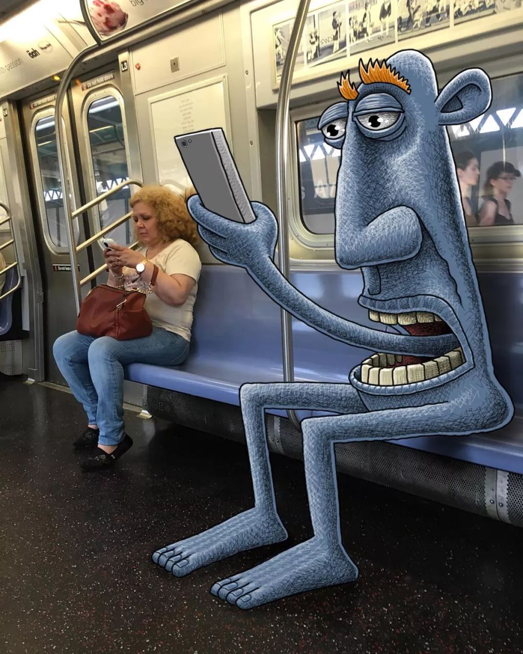 Forrás: Instagram/Subwaydoodle 