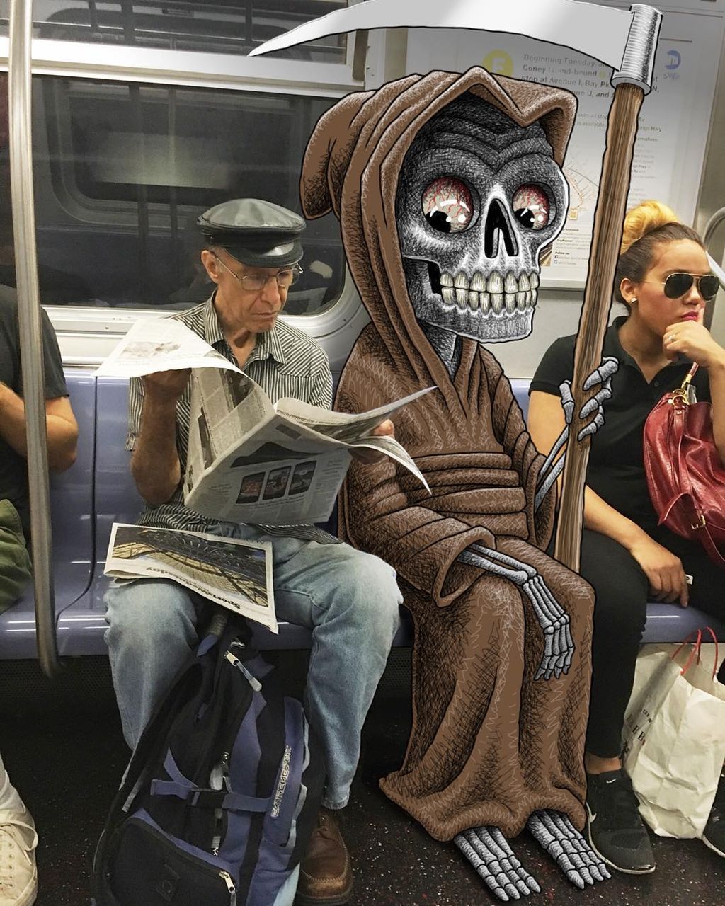 Forrás: Instagram/Subwaydoodle 