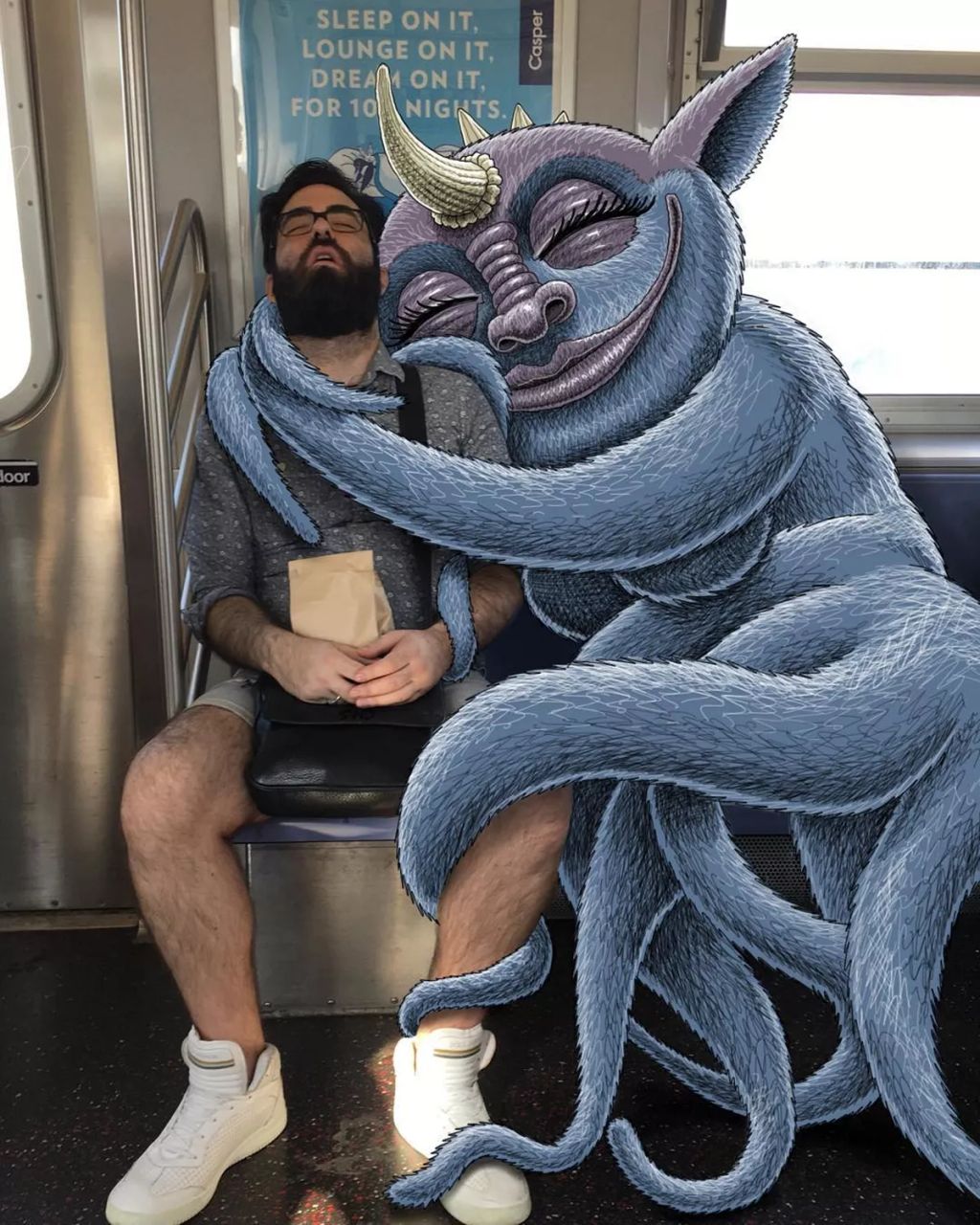 Forrás: Instagram/Subwaydoodle 