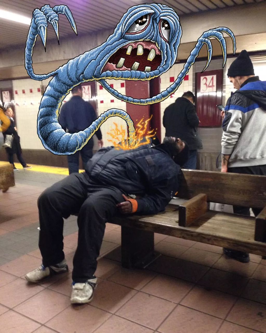 Forrás: Instagram/Subwaydoodle 