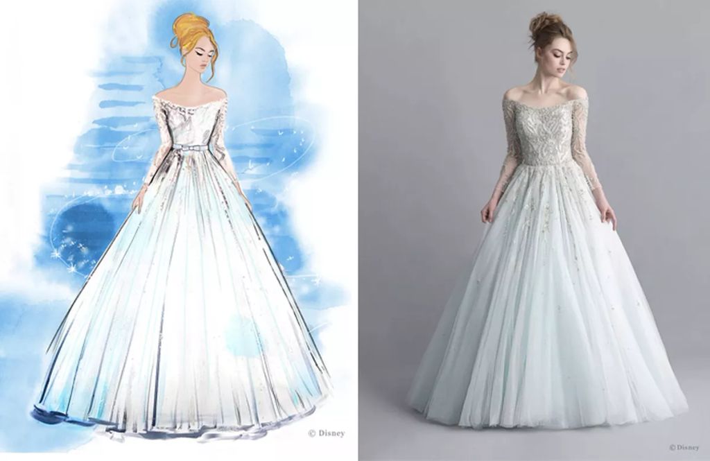 Forrás: Disney/Allure Bridals 