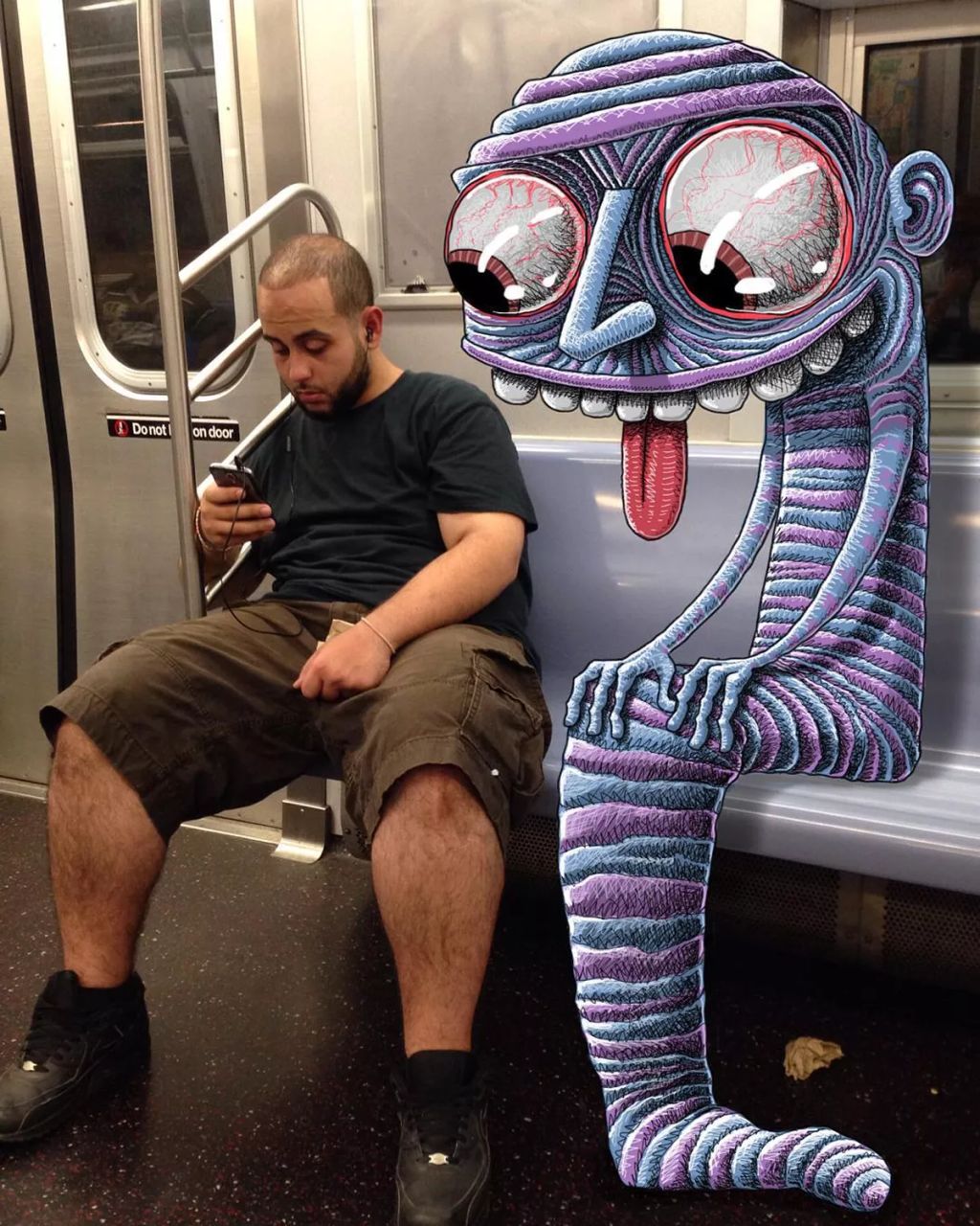 Forrás: Instagram/Subwaydoodle 