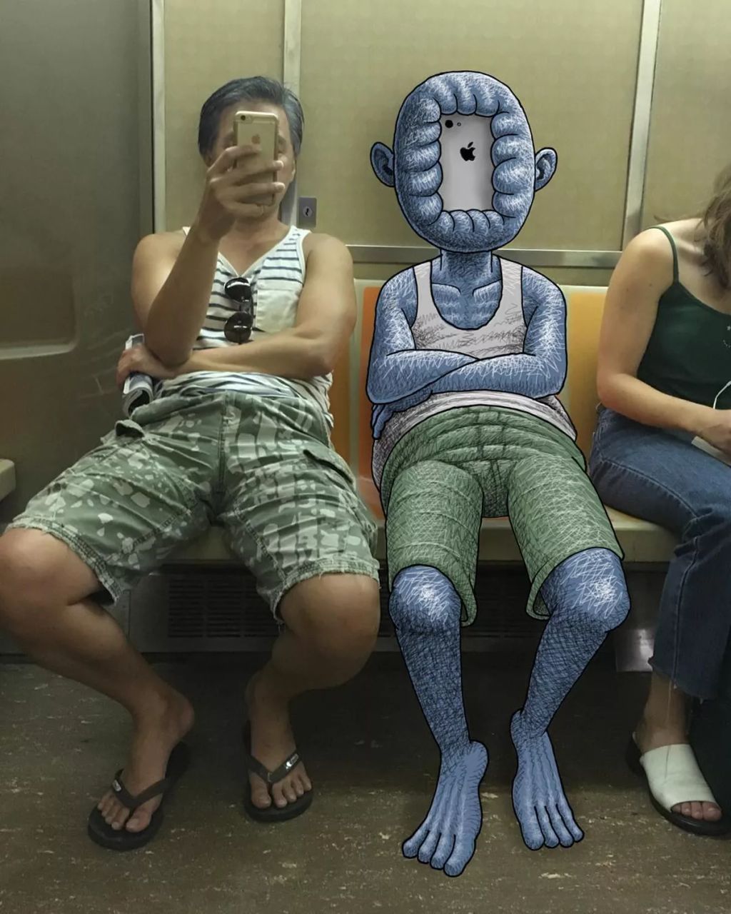 Forrás: Instagram/Subwaydoodle 