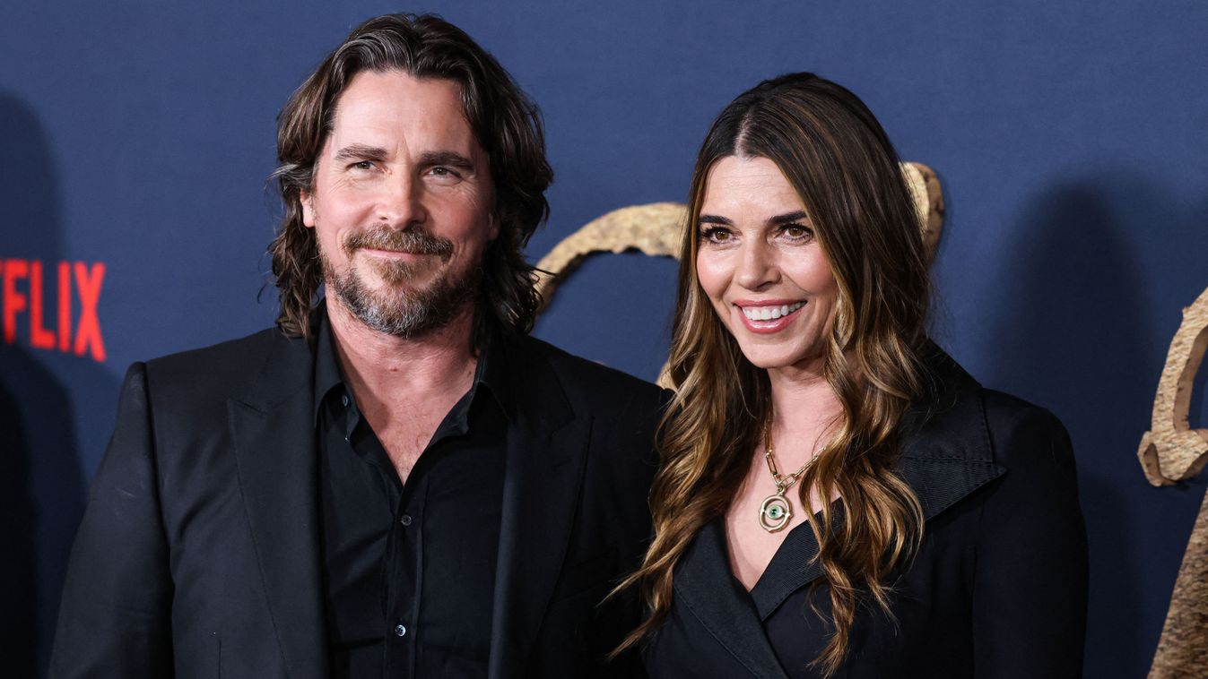 Los Angeles Premiere Of Netflix's 'The Pale Blue Eye'
English actor Christian Bale and wife/American actress Sibi Blazic (Sibi Blažić)