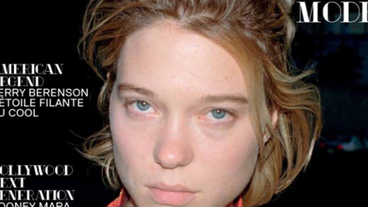 Kócos, smink nélküli lány a címlapon merész fotó Life