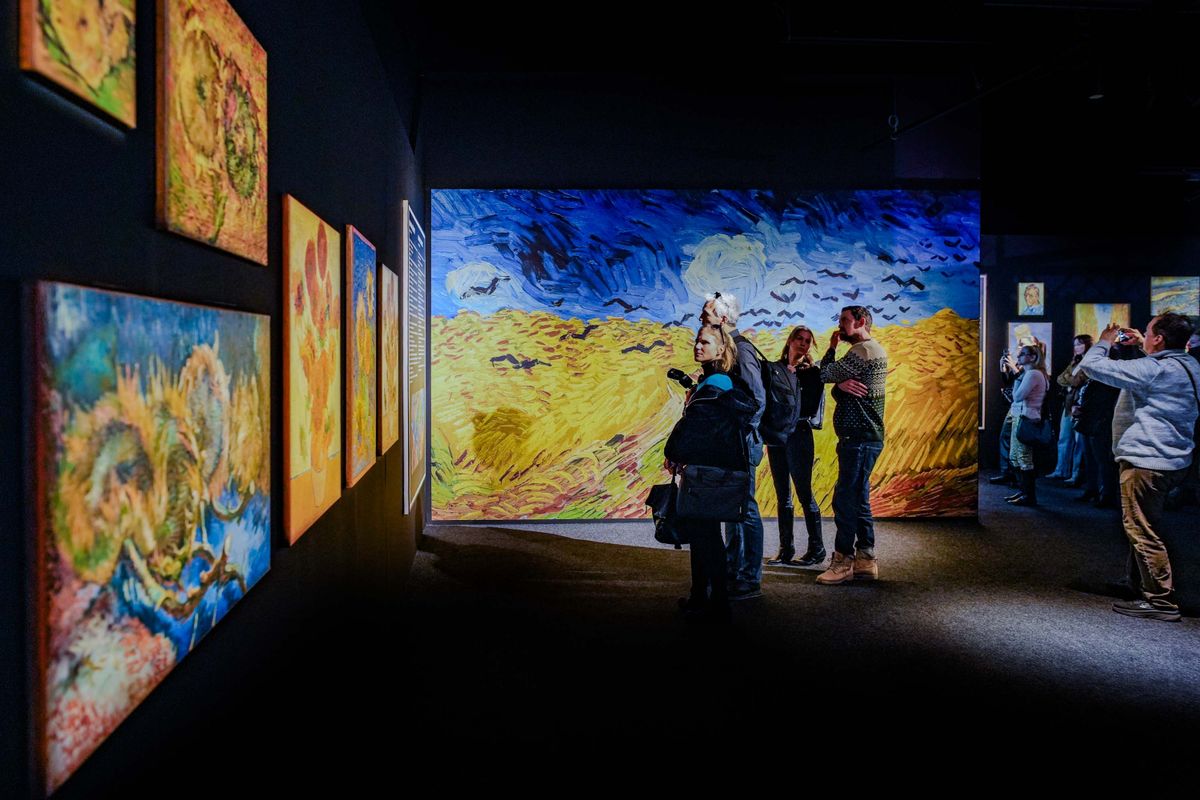 Van Gogh, kiállítás, művészet, festészet, élmény