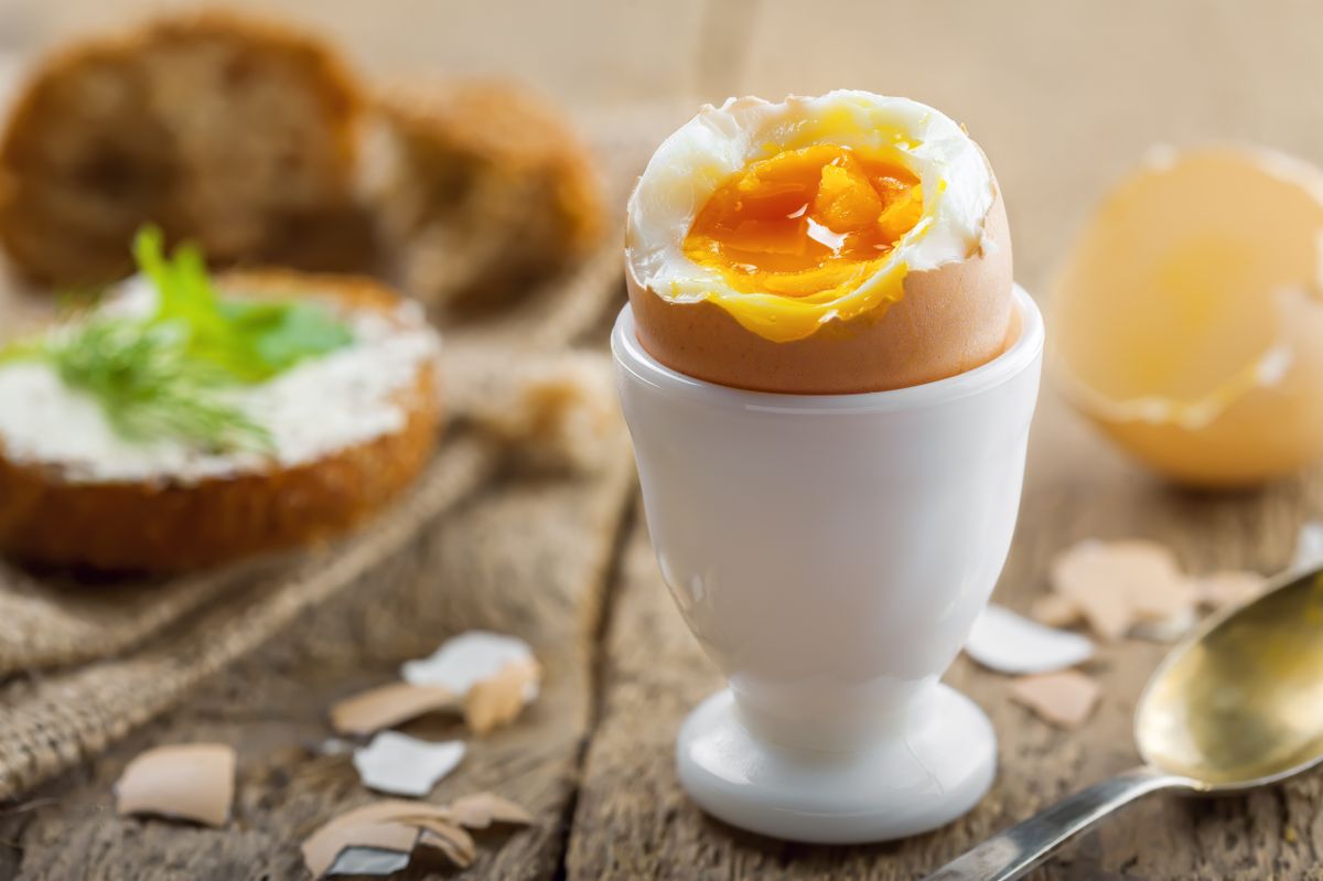 Perfect,Soft,Boiled,Egg,And,Open,Bread,Sandwich,With,Butter, lágytojás, lágy, tojás, reggeli