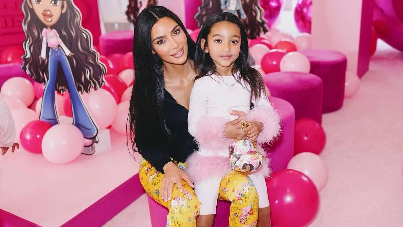 Kim Kardashian és lánya, Chicago 