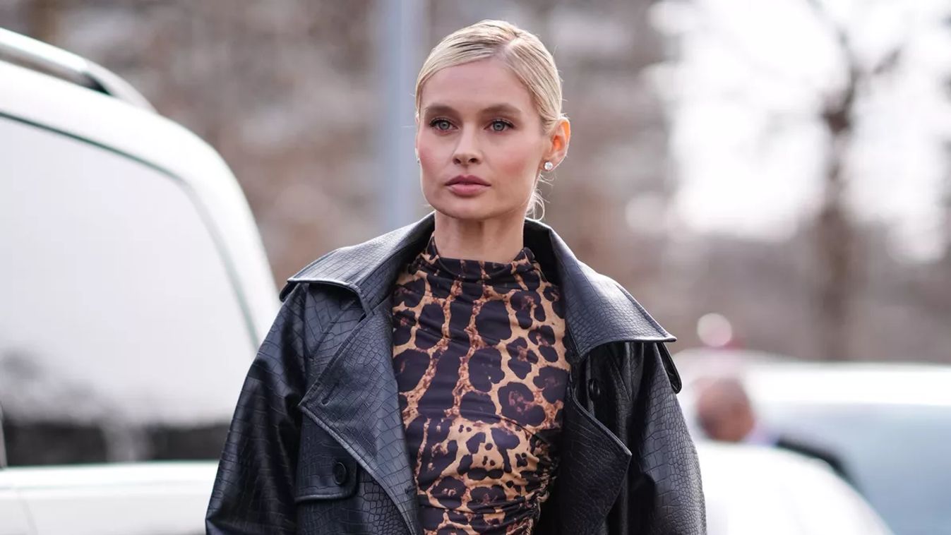 Street Style - Day 5 - Milan Fashion Week - Womenswear Fall/Winter 2024-2025, leopárd minta, mob wife, maffiafeleség stílus