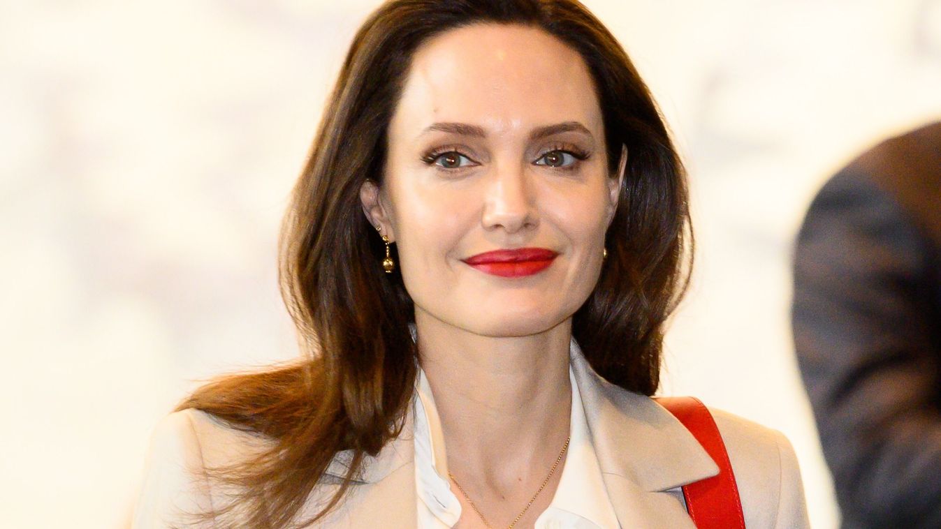 Angelina Jolie, Actor and UNHCR Special Envoy seen during