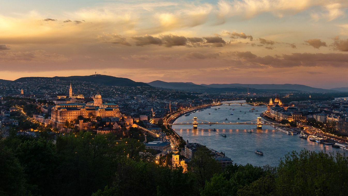Budapest látkép, Duna