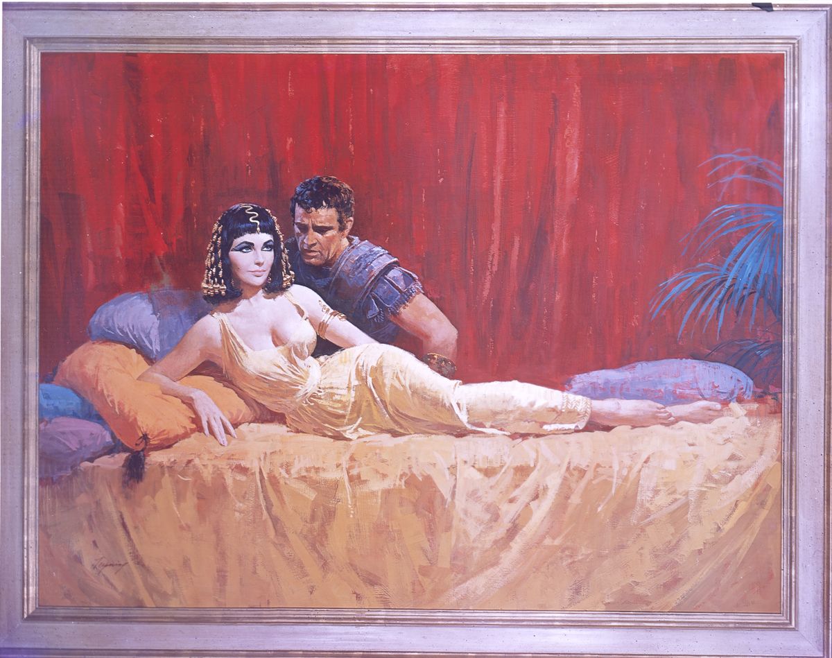 A történelem legnagyobb szerelmei
Kleopátra és Marcus Antonius