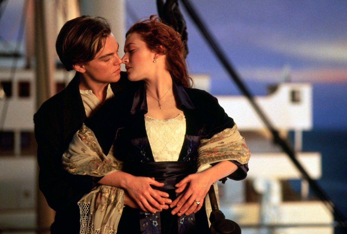 Titanic, Leonardo DiCaprio
Kate Winslet.