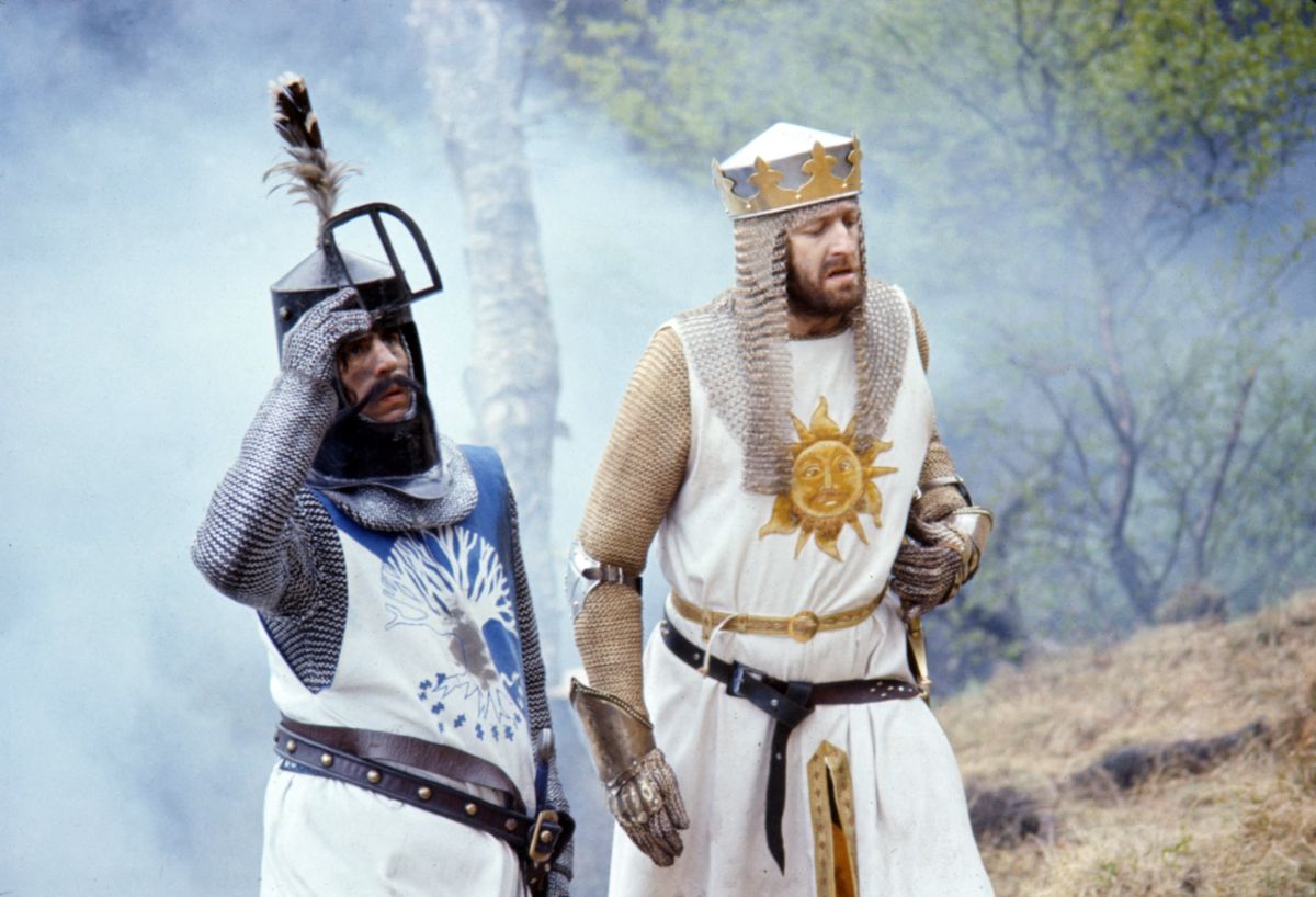 Monty Python and the Holy Grail
Gyalog galopp
Graham Chapman, Terry Jones