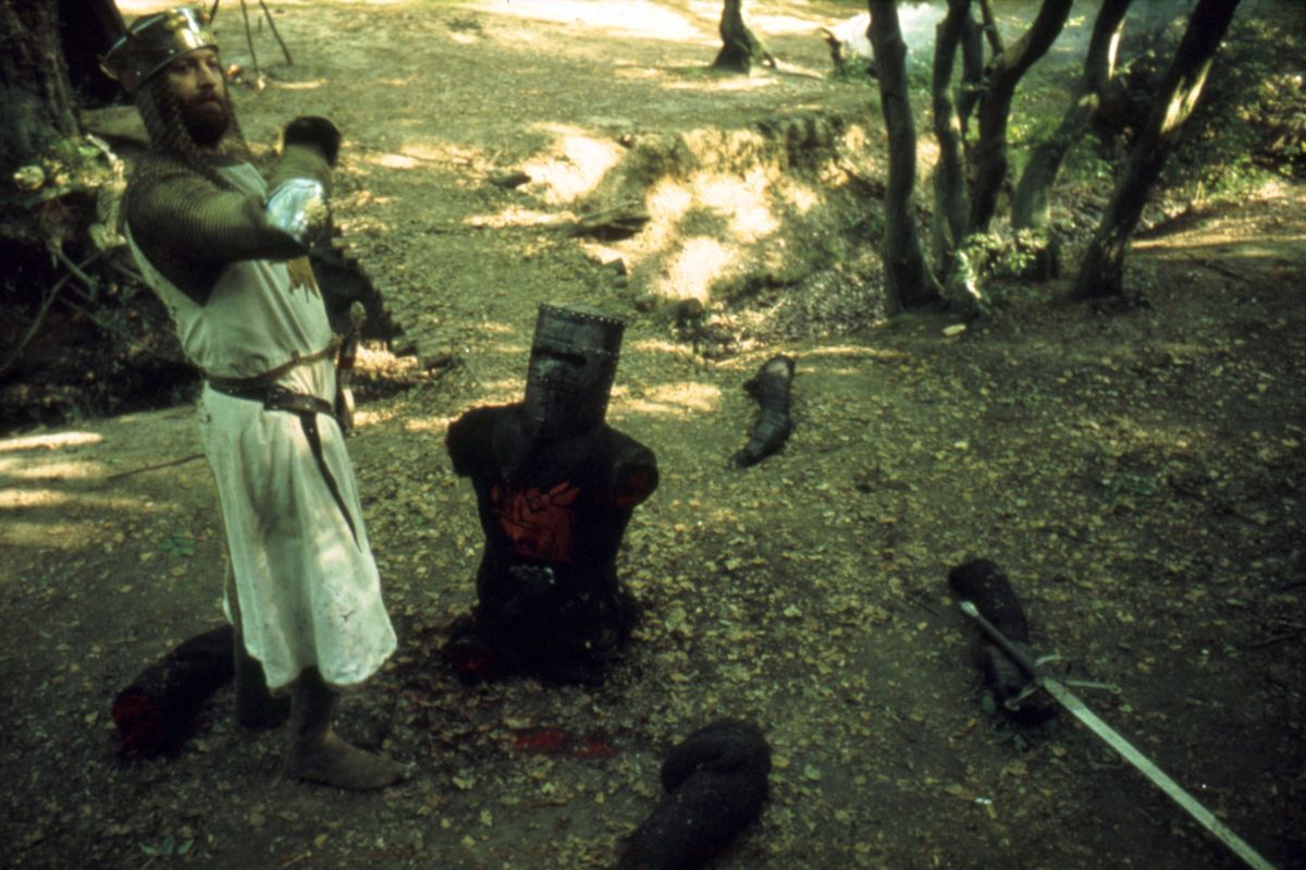 Monty Python and the Holy Grail
Gyalog galopp
Graham Chapman