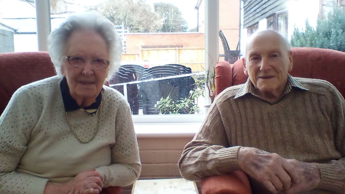 oldest couple, 85 év alatt egyszer sem veszekedtünk,  Tim Walter és neje