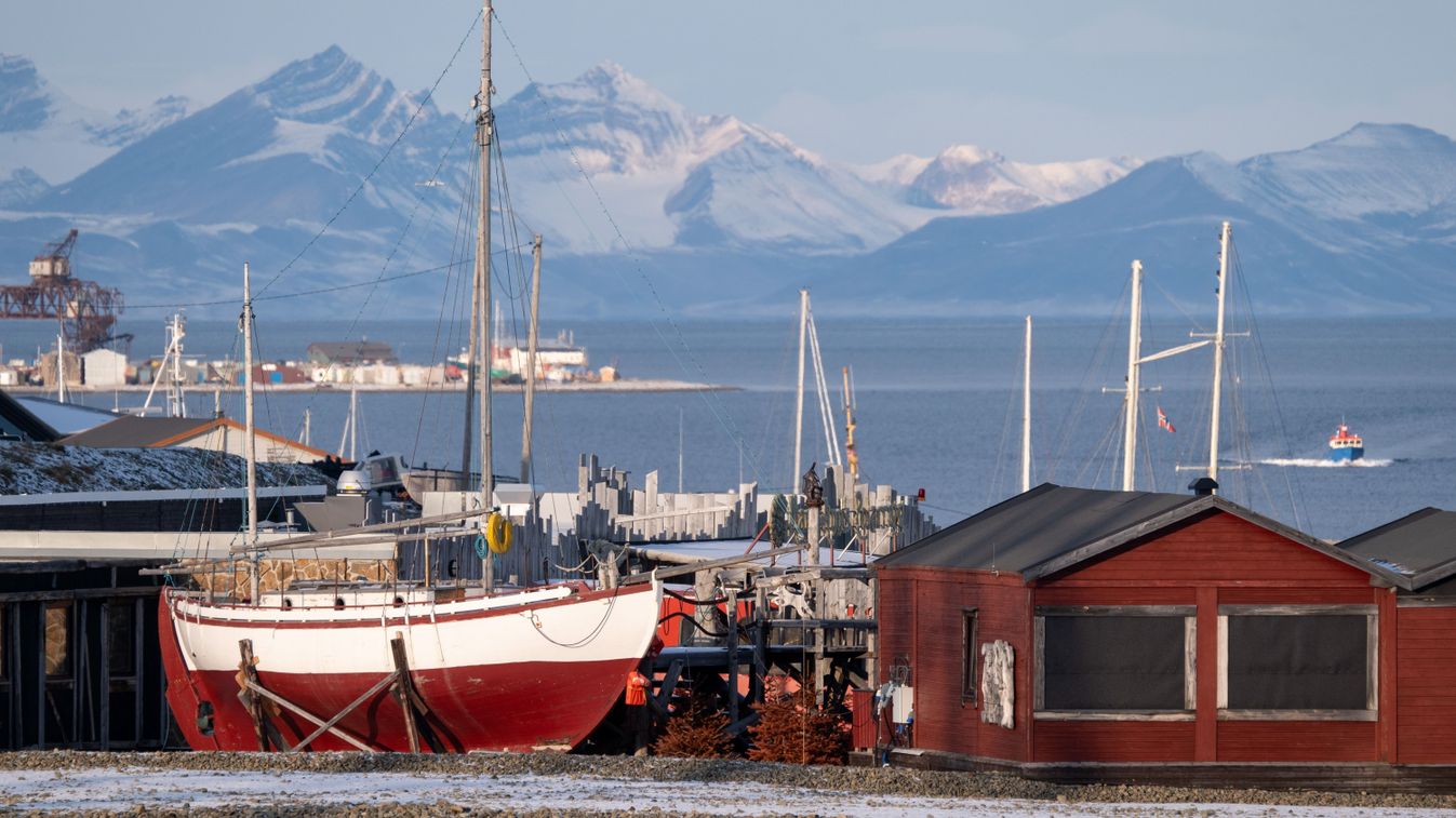 Longyearbyen kikötője.
