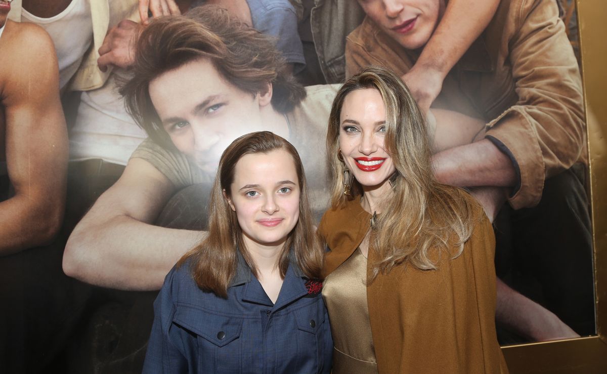 Angelina Jolie, Vivienne Jolie-Pitt, "The Outsiders" Broadway Opening Night