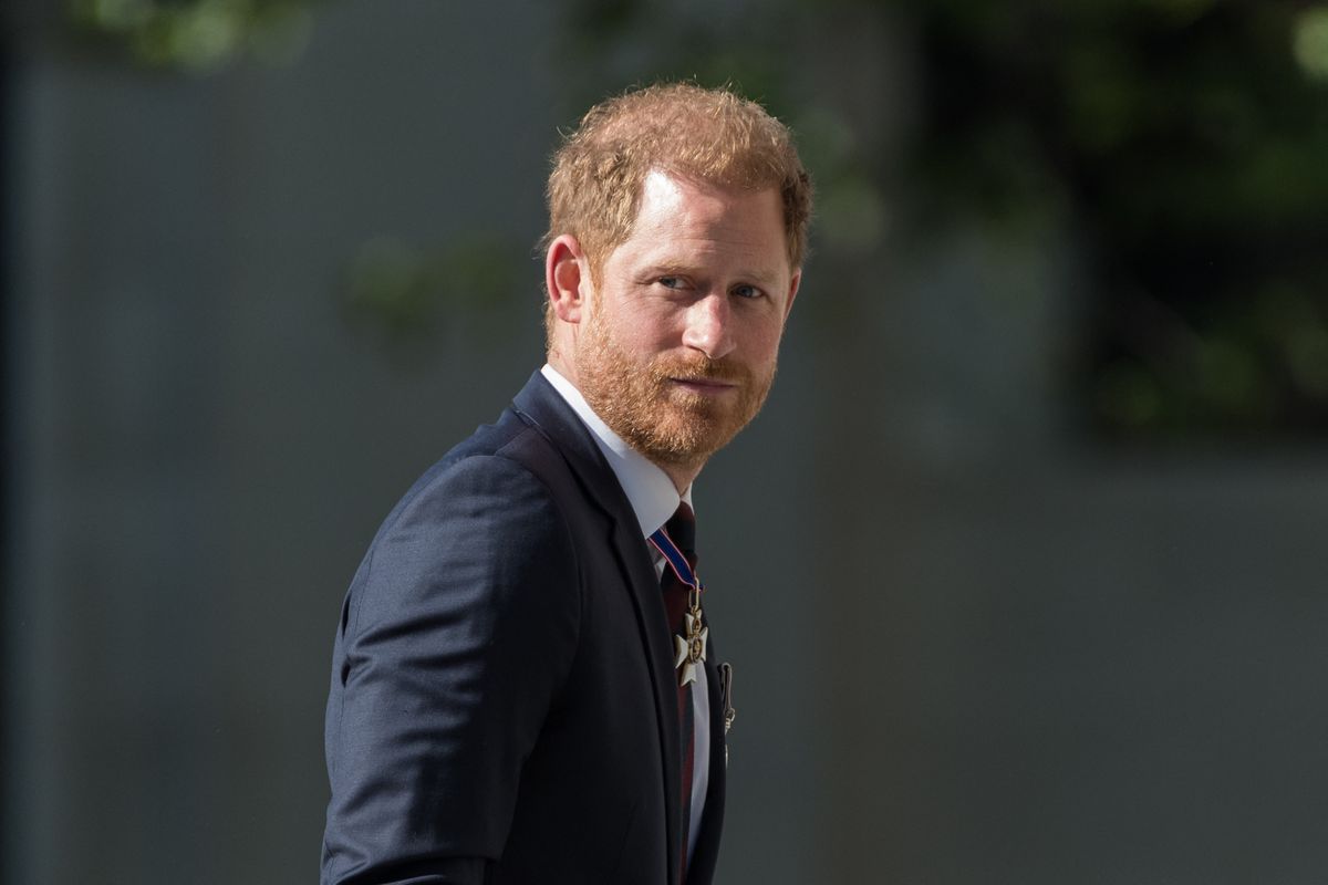 Prince Harry Attends Invictus Games Service at St Paul's Cathedral in London