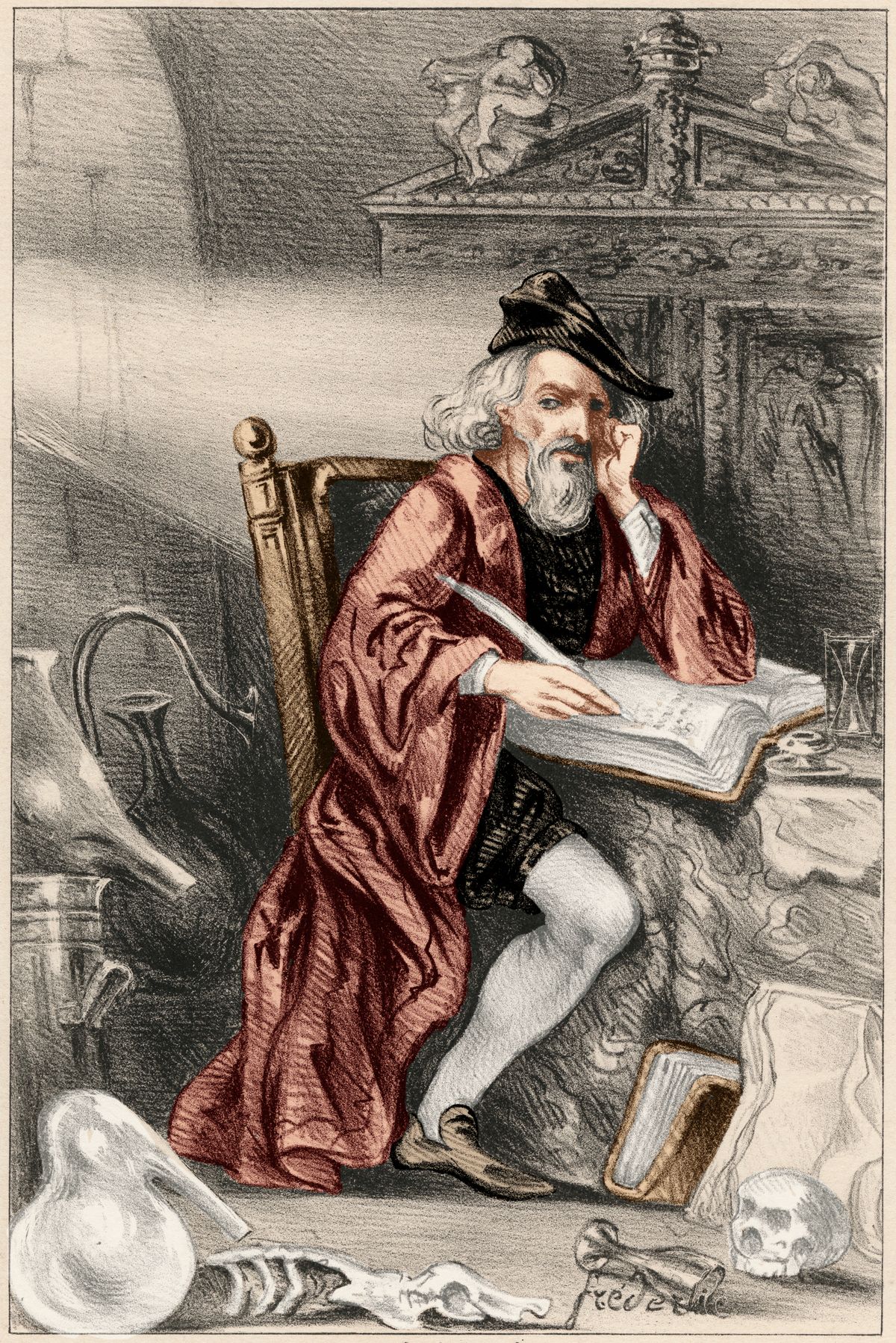 Nicolas Flamel, French Scrivener & Manuscript Seller