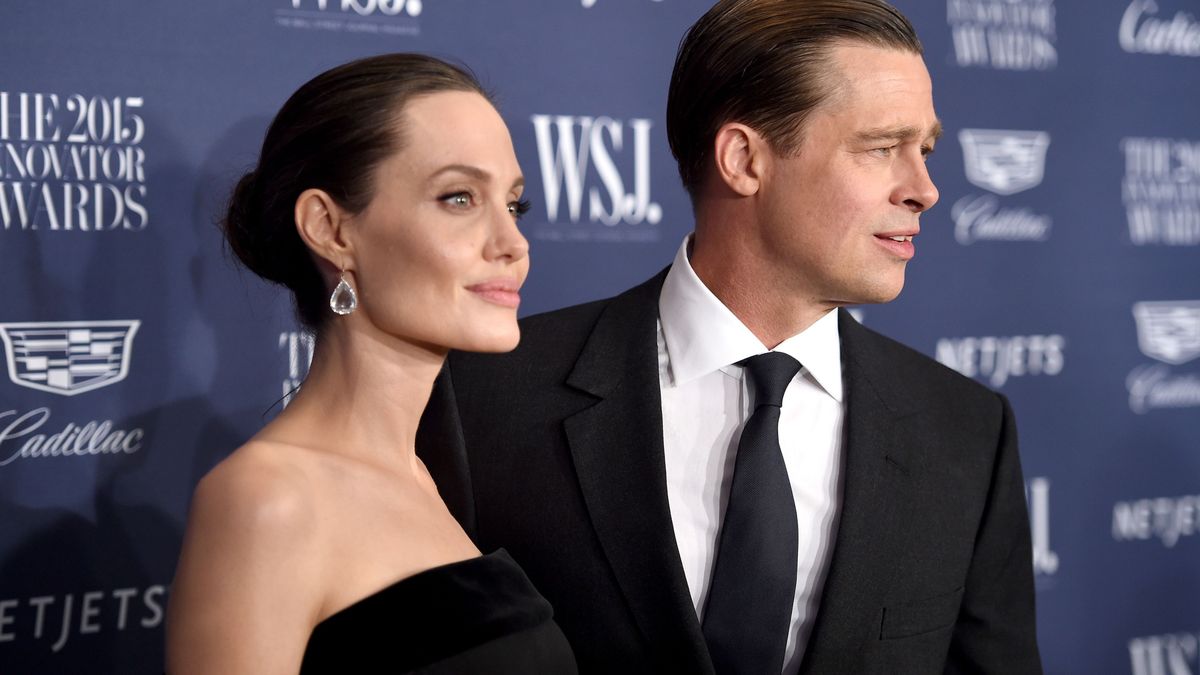 WSJ. Magazine 2015 Innovator Awards - Arrivals Brad Pitt és Angelina Jolie