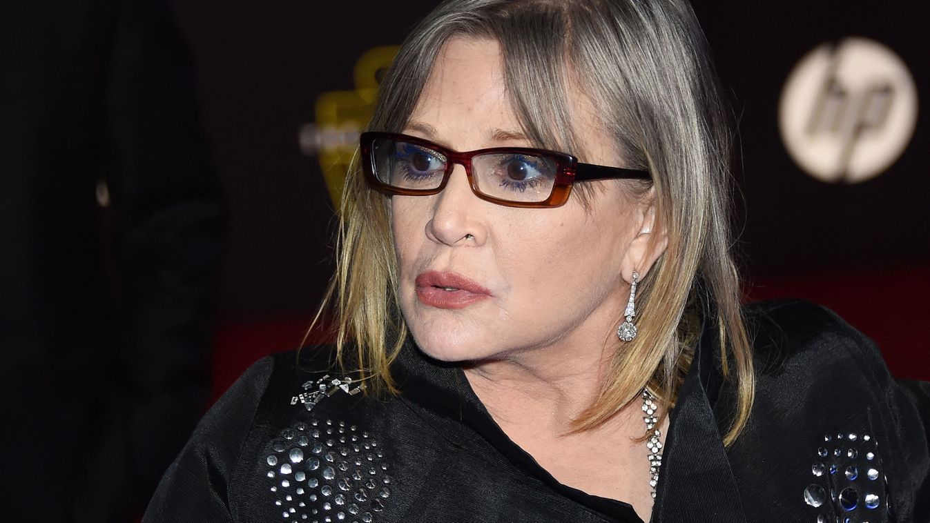 Premiere Of Walt Disney Pictures And Lucasfilm's "Star Wars: The Force Awakens" - Arrivals Carrie Fisher